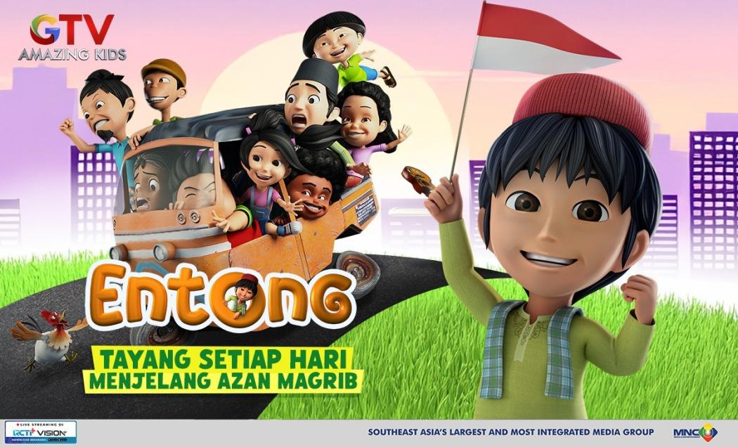 Siap Menghibur dan Penuh Nilai Kebaikan, Entong Tayang Setiap Hari di GTV Amazing Kids!