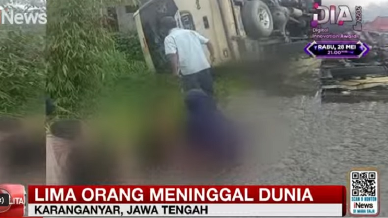 Minibus Kecelakaan Maut di Tawangmangu Bawa 17 Orang, termasuk Sopir