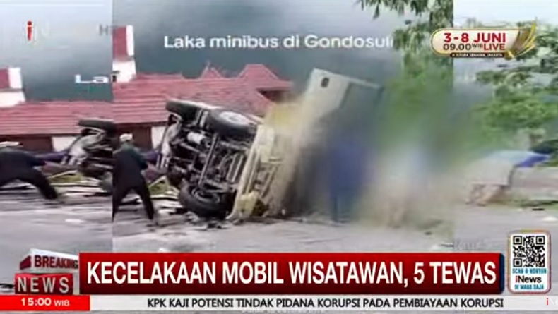 Kecelakaan Maut di Tawangmangu, Belasan Korban Dievakuasi ke RSUD Kartini dan Karanganyar