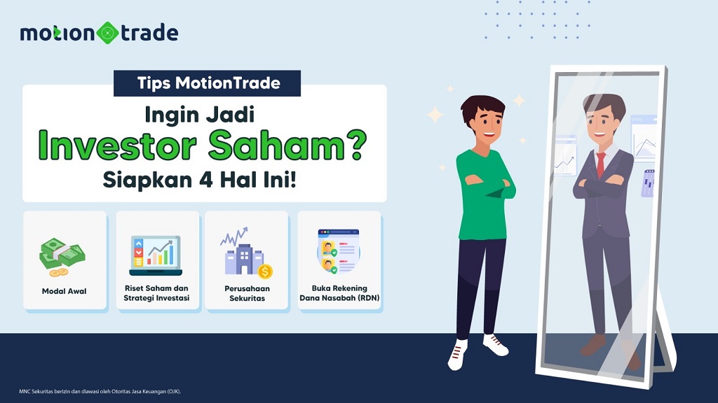 Tips MotionTrade: Ingin Jadi Investor Saham? Siapkan 4 Hal Berikut