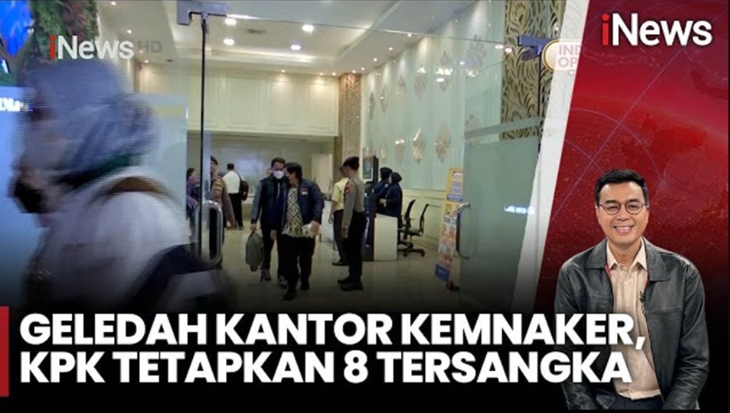 KPK Geledah Kantor Kemnaker terkait Kasus Suap RPTKA, 8 Orang Jadi Tersangka