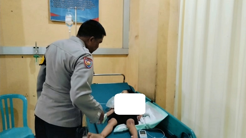Pria Mabuk Mengamuk di Lumajang, Balita Luka Parah di Perut Disabet Celurit