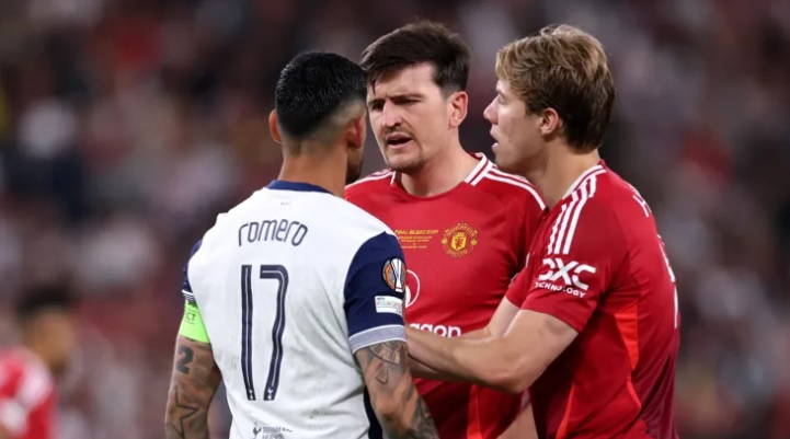 Viral Harry Maguire Ngamuk saat Diajak Salaman Cristian Romero, Nyaris Adu Jotos