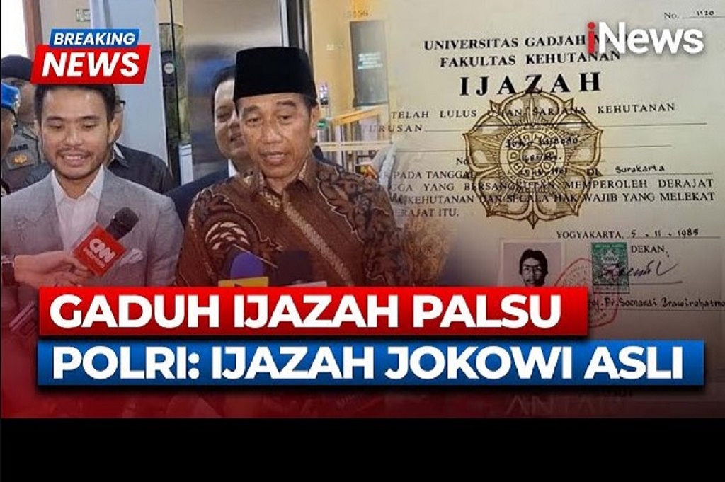 Fakta Terungkap, Ini Daftar Bukti Keaslian Ijazah SMA dan UGM Jokowi