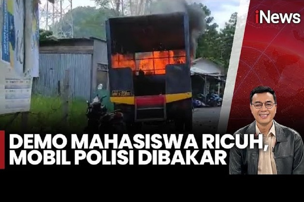 Demo Ricuh Protes Kenaikan UKT, Mahasiswa Uncen dan Polisi Saling Serang