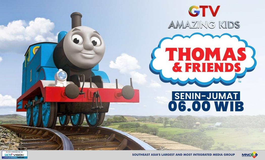 GTV Amazing Kids Ajak Kamu Bertualang di Pulau Sodor Setiap Pagi Bersama Thomas & Friends!