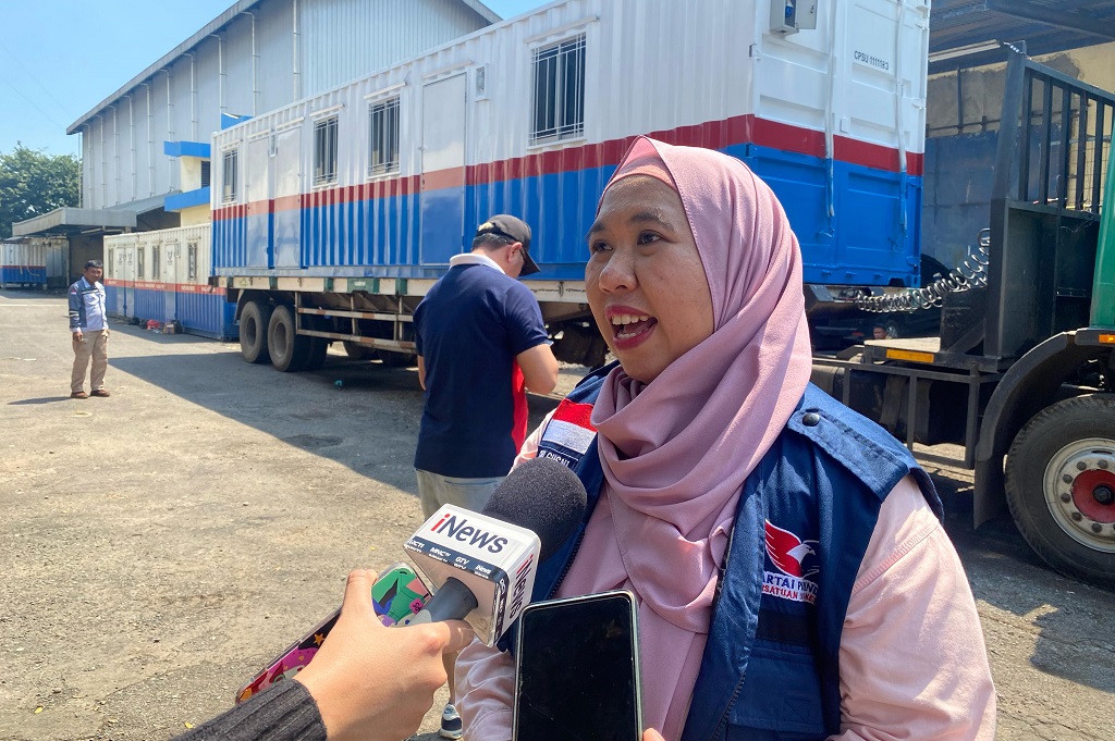 Peduli Masyarakat, Partai Perindo Kirim Kontainer Kesehatan ke Berbagai Daerah