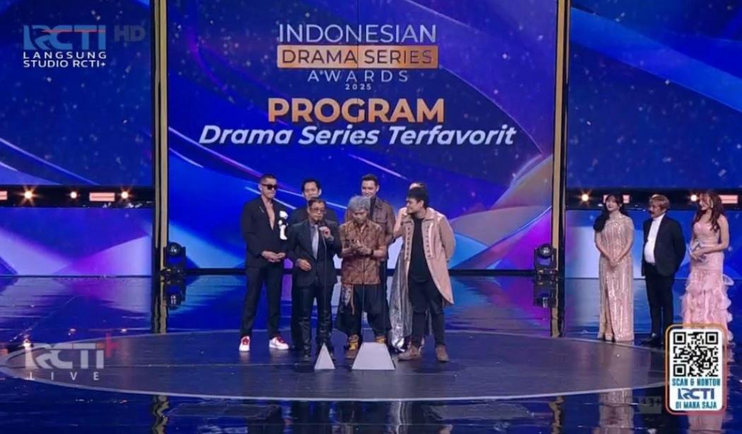 Sinetron Mencintaimu Sekali Lagi Raih Penghargaan Drama Series Terfavorit di IDSA 2025