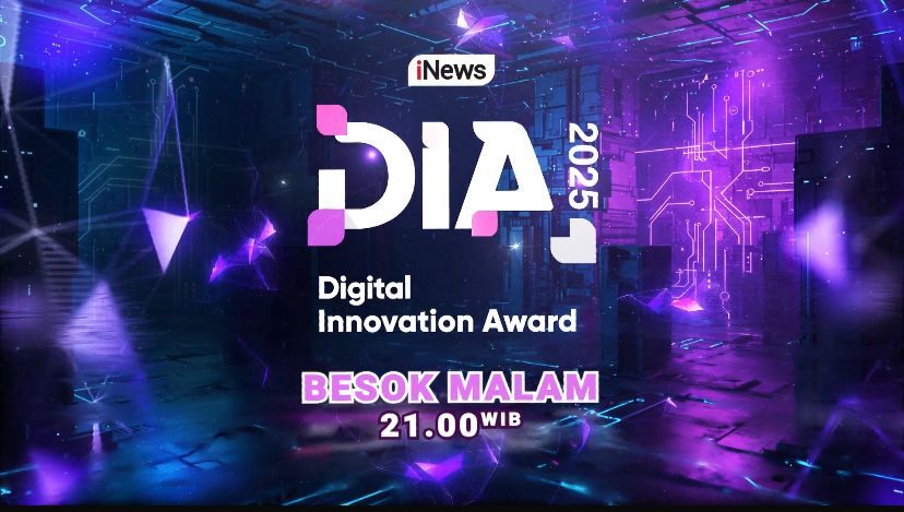 Besok Malam! Jangan Lewatkan Malam Penghargaan Digital Innovations Awards 2025, Hanya di iNews