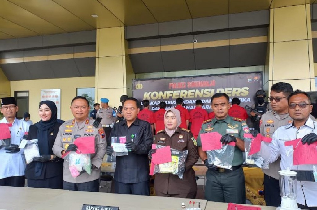 Polisi Bongkar Sindikat Peredaran Sabu Kelas Kakap di Sukoharjo, 5 Orang Ditangkap