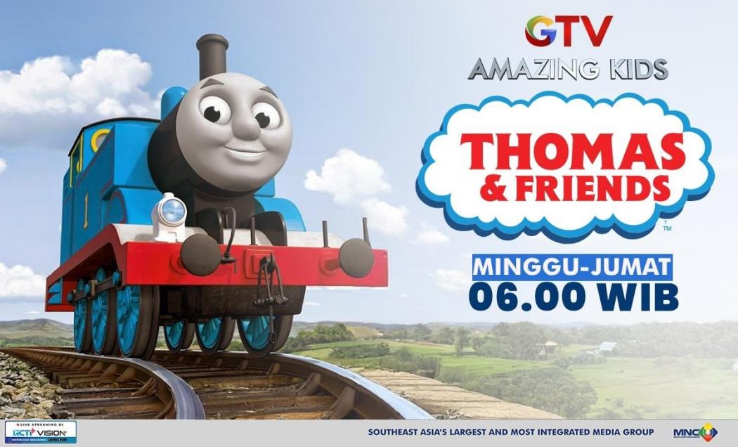Bareng GTV Amazing Kids, Ada Petualangan Seru Bersama Thomas & Friends di Pulau Sodor Menunggu Kamu