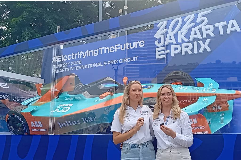 Mobil Formula E Dipajang di Bundaran HI, Tiket E-Prix 2025 Mulai Dijual