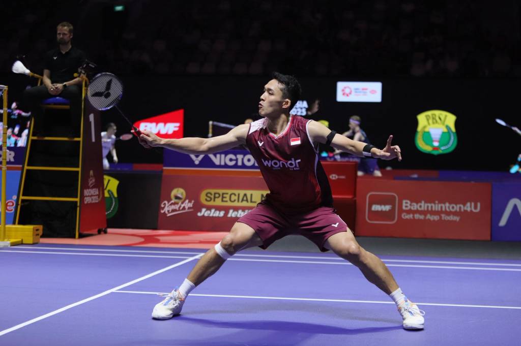 Konsentrasi Jonatan Christie Buyar saat Lawan Jason Teh karena Satu Hal Ini