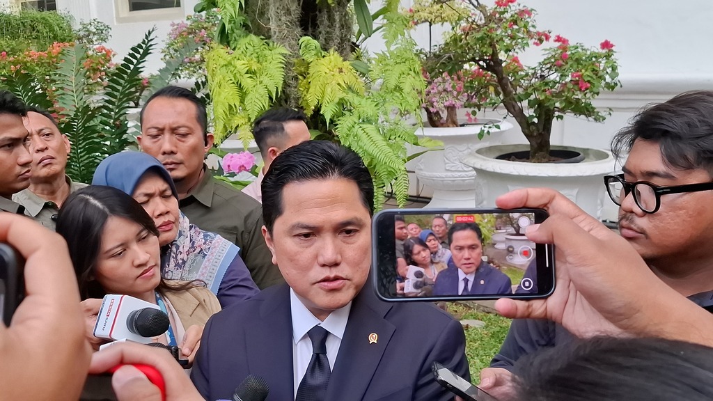 Heboh Dikabarkan Mundur dari Menteri BUMN, Erick Thohir: Orang Lagi Enak-enaknya