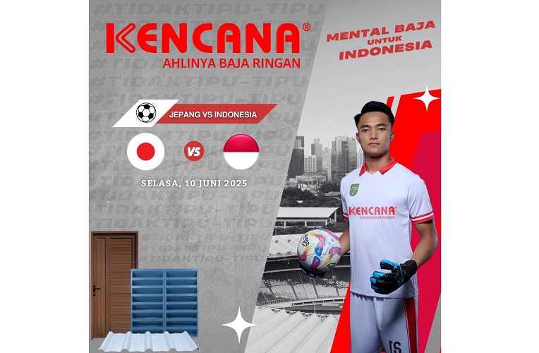 Mental Baja dari Pabrik ke Lapangan, Dukungan Kencana untuk Garuda