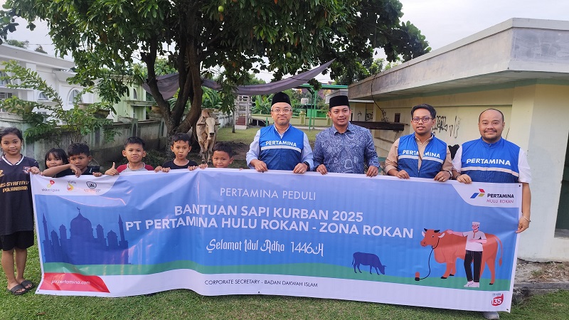 Rayakan Iduladha 1446 H, PHR Salurkan 192 Ekor Sapi di Zona Rokan