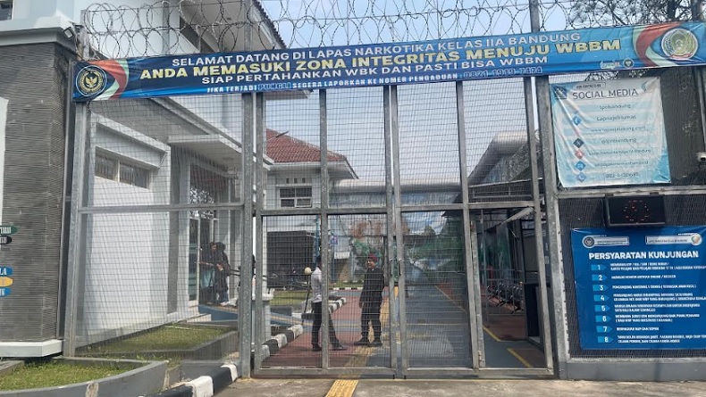 Terungkap! Ini Sosok Napi Lapas Jelekong Bandung Beli Sabu via Drone