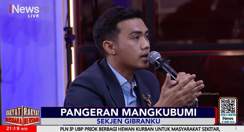 Sekjen Gibranku Duga Ada Pihak yang Orkestrasi Pemakzulan Gibran, Siapa?