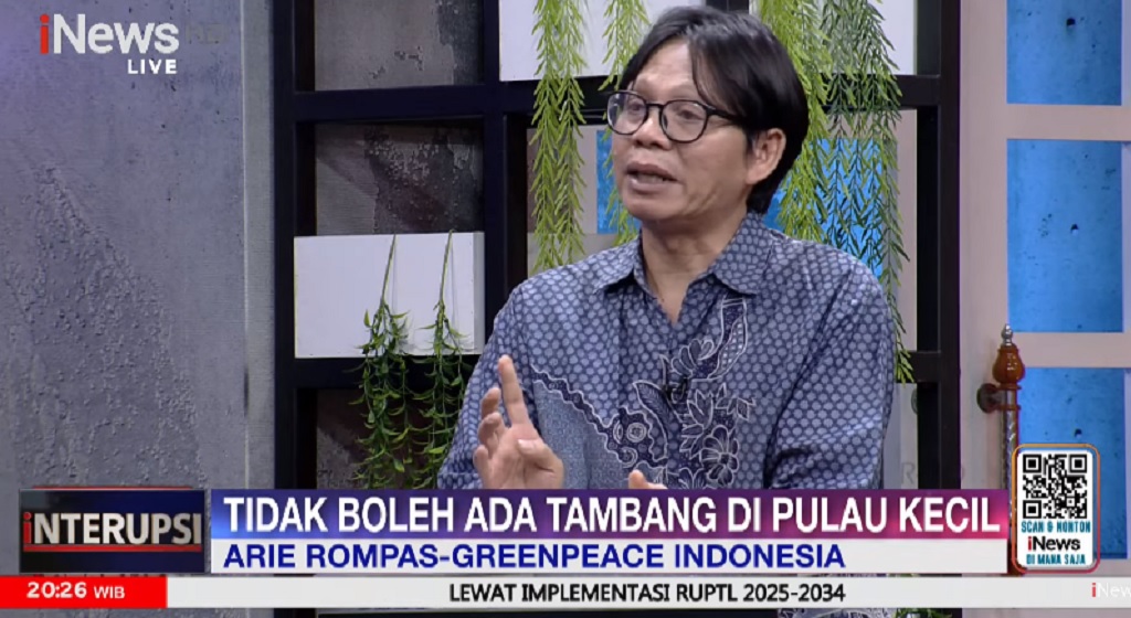 Polemik Nikel di Raja Ampat, Greenpeace: Tak Boleh Ada Tambang di Pulau Kecil
