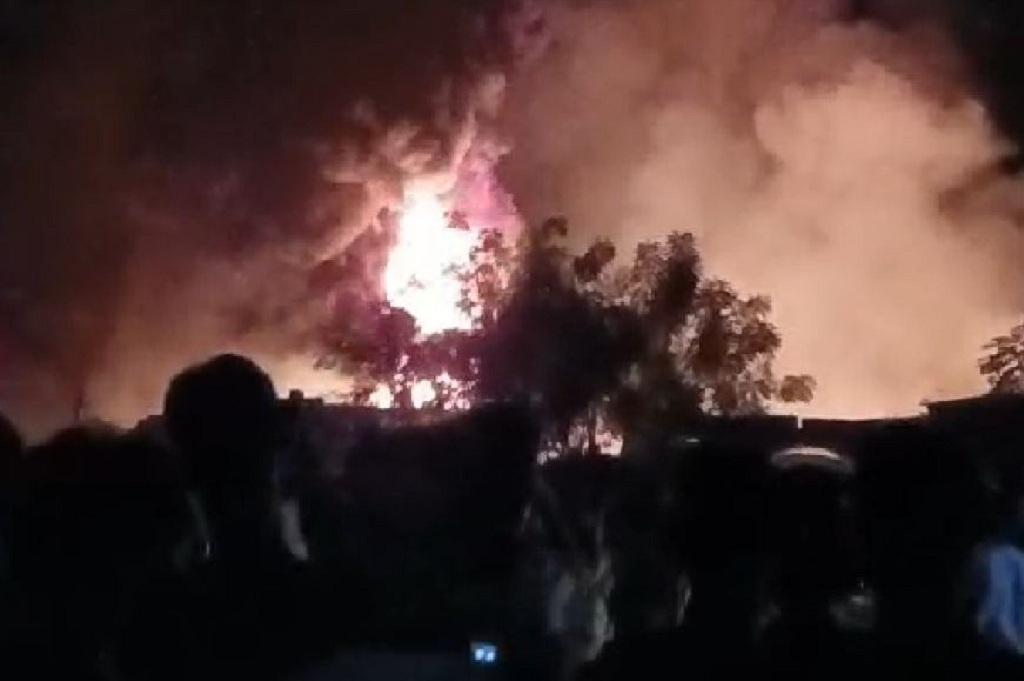Kebakaran Gudang BBM Ilegal di Bandar Lampung, Petugas Temukan Banyak Tandon Solar