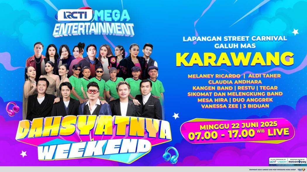 Panggung Dahsyatnya Weekend Bersama Kangen Band hingga Mesa Hira Siap Guncang Karawang di Akhir Pekan!