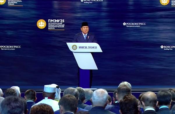 Prabowo Ungkap Alasan Pilih Hadiri SPIEF Ketimbang KTT G7 di Hadapan Putin