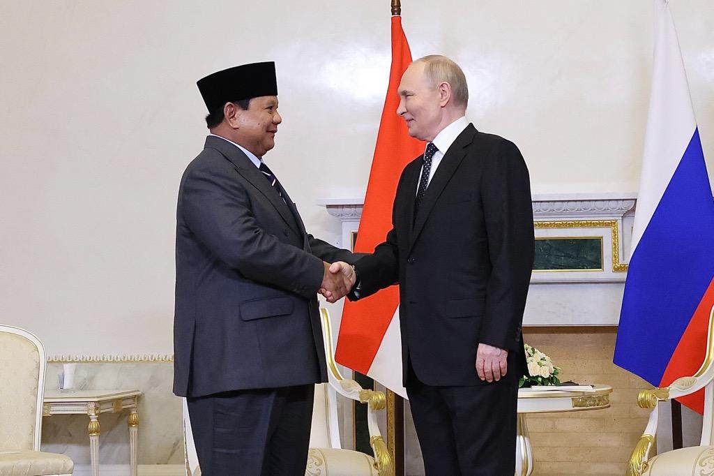 Putin Sebut RI Mitra Dagang Rusia: Volume Perdagangan Naik 40% selama 4 Bulan
