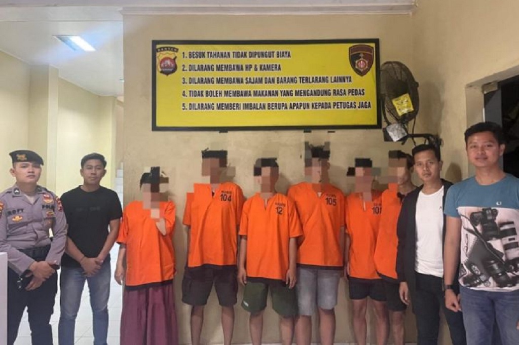Terbongkar! Prostitusi Online di Cilegon Gunakan MiChat, 6 Pelaku Ditangkap