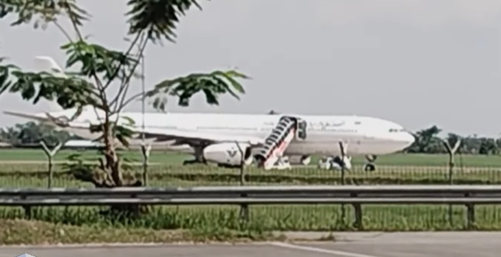 Pesawat Saudi Airlines Kembali Diteror Bom, Mendarat Darurat di Kualanamu