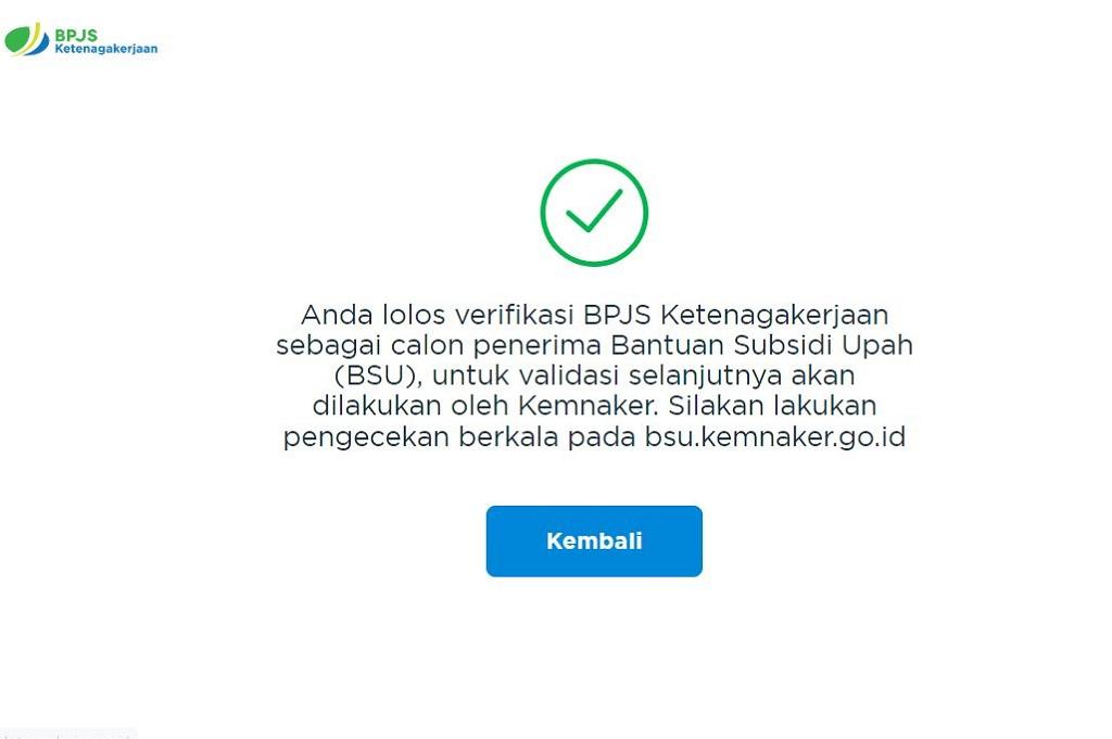 BSU Belum Cair? Simak Arti Notifikasinya
