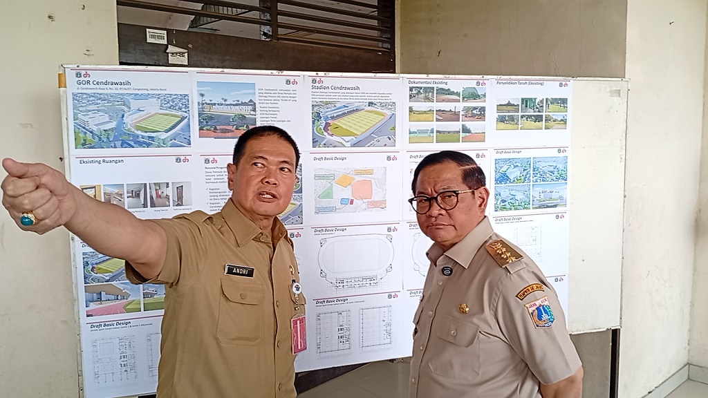 Pramono Targetkan Revitalisasi Stadion Cendrawasih Cengkareng Tahun Depan