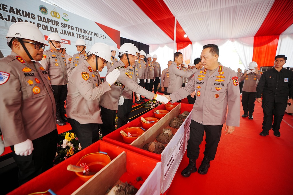 Polri Bangun 24 Dapur MBG di Jateng, Bisa Layani 90.717 Siswa