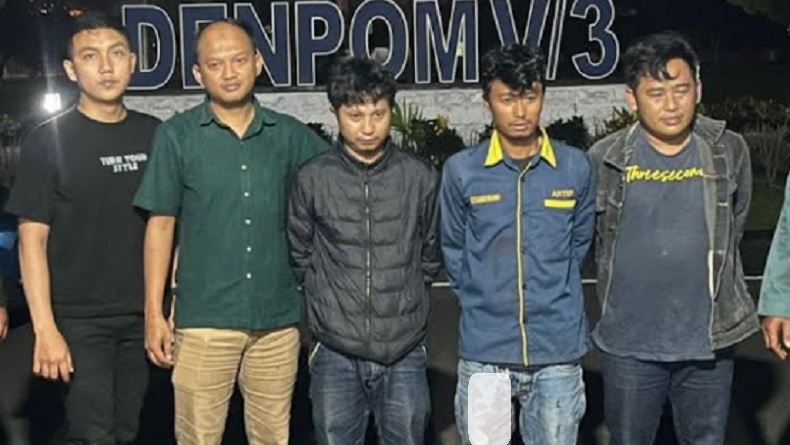 Ditangkap, Ini Tampang 3 Bang Jago Pengeroyok Perwira TNI AL di Terminal Arjosari Malang