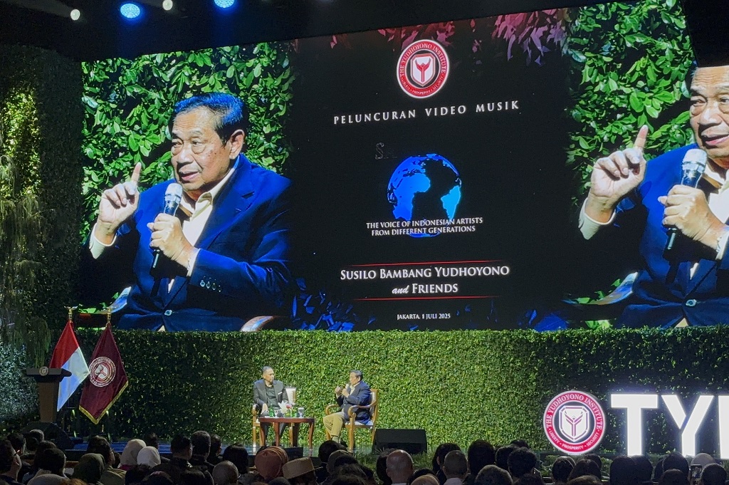 Kelakar SBY Cerita Dapat Inspirasi Lagu Save Our World di Oslo: Bukan Solo Ya