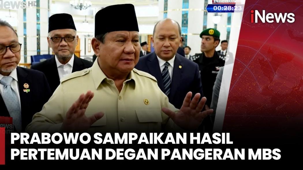 Hasil Pertemuan Prabowo dengan Pangeran MBS: Produktif dan Penuh Kesepakatan!