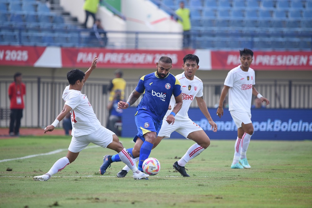 Hasil Piala Presiden 2025: Sengit! Liga Indonesia All Stars Vs Arema FC Tanpa Pemenang