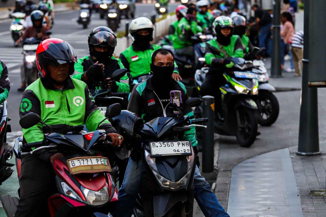 Tak Ikut Demo Hari Ini, Driver Ojol di Bekasi Fokus Cari Orderan