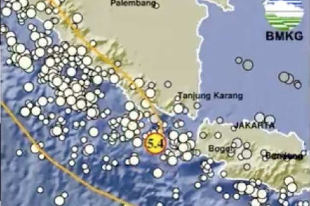 Gempa Sumur Banten M5,4, Getaran Terasa hingga Lebak dan Sukabumi