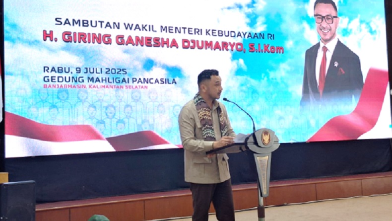 Dorong Pembinaan Musisi Muda Daerah, Wamen Giring Ganesha Buka Audisi GBN Kalsel 