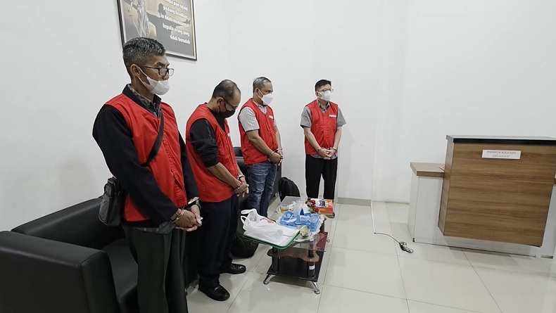 4 Tersangka Korupsi Pengadaan Lampu Menara Suar di Cilacap Ditahan Kejaksaan