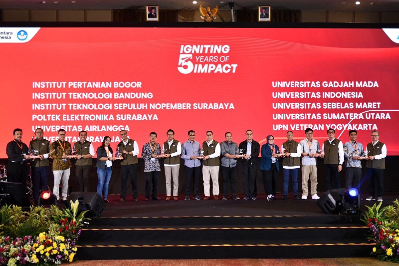 Pertamina Apresiasi 11 Universitas Pemenang TOP Pertamuda 2021 -2024