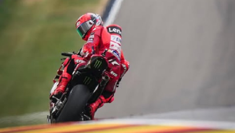 Hasil Latihan Bebas 2 MotoGP Jerman 2025: Marc Marquez Tercepat, Francesco Bagnaia ke-13