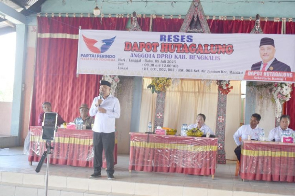 Reses 3 Hari di 8 Titik, Kerja Nyata Legislator Perindo Dapot Hutagalung Disambut Warga Bengkalis