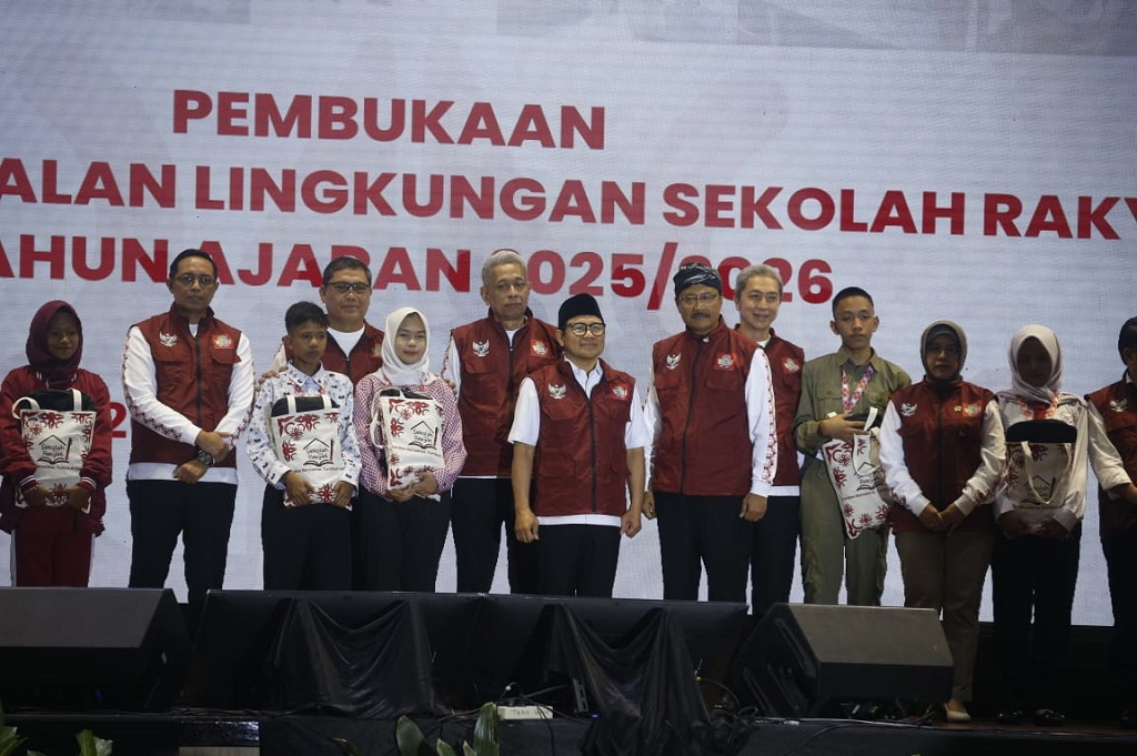 Cak Imin hingga Gus Ipul Hadiri Pembukaan Sekolah Rakyat di Cibinong Bogor, Diikuti 100 Siswa