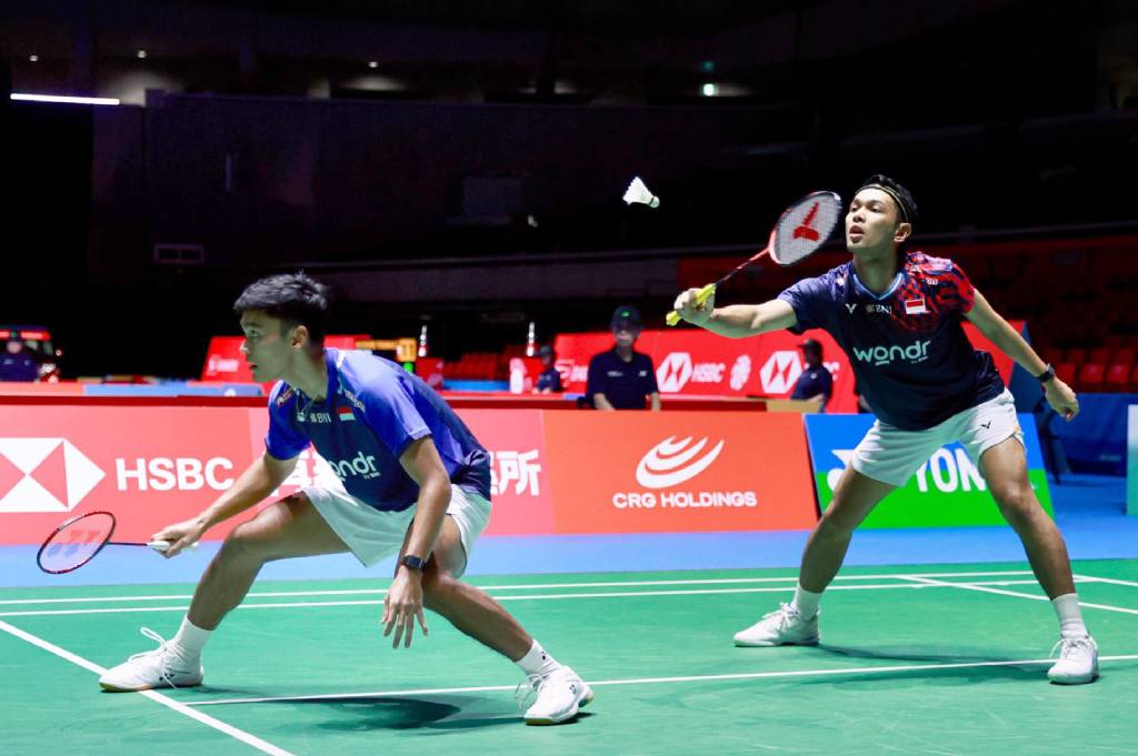 Hasil Japan Open 2025: Fajar/Fikri Menangi Perang Saudara, Melaju ke 16 Besar