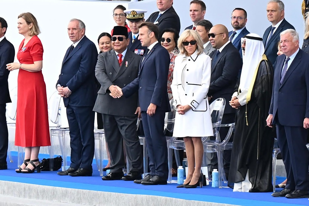 Sejarah! Prabowo Presiden RI Pertama Jadi Tamu Kehormatan Bastille Day Prancis