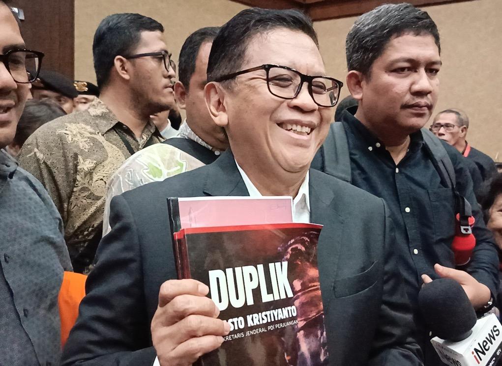 Hasto Divonis Besok, PDIP: Jangan Sampai Bernasib Seperti Tom Lembong