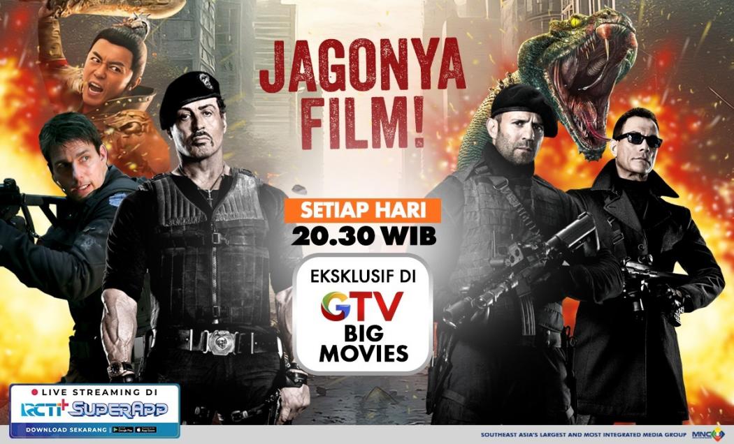 Full Action! Deretan Film Aksi GTV Big Movies Bikin Malam Semakin Mendebarkan 