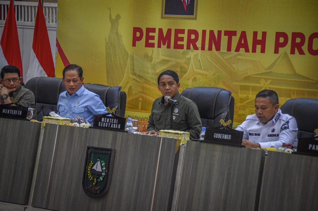 Menhut: Titik Api Karhutla di Riau Menurun, dari 1.300 ke 116 Titik