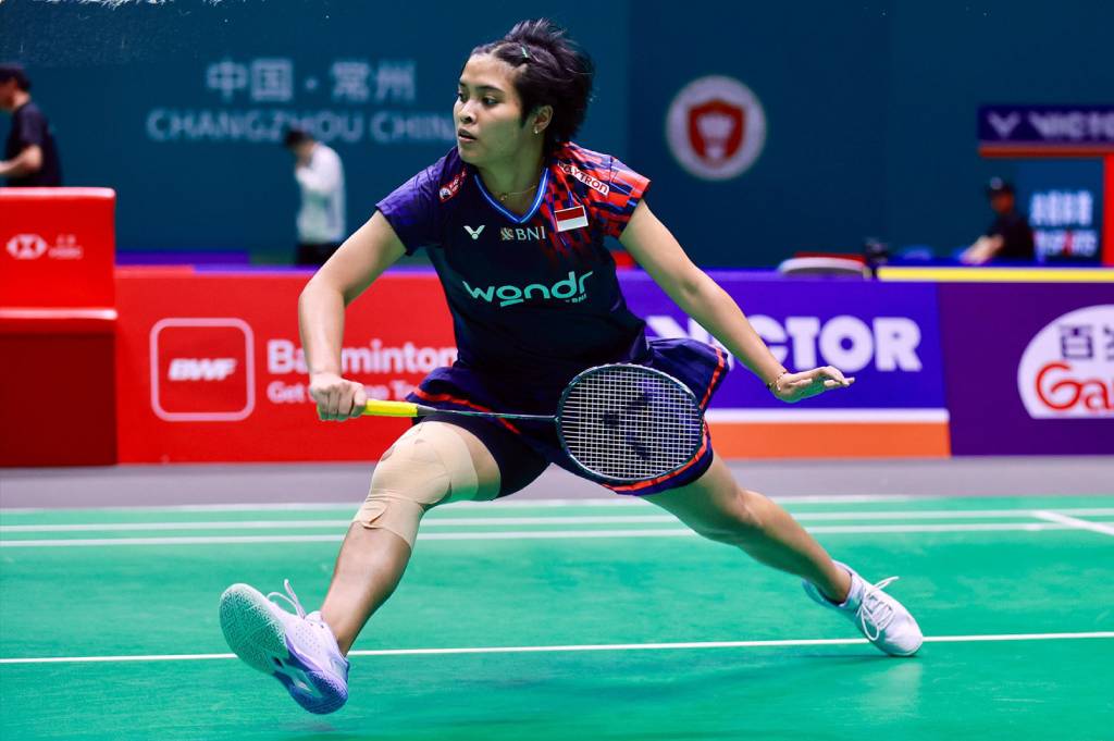 Gregoria Mariska Lolos ke Perempat Final China Open 2025 usai Bungkam Lin Hsiang Ti